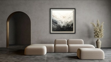 ESTROMBOLI ON SURFACE - Wooden Painting by NOVOCUADRO ART COMPANY - view 3